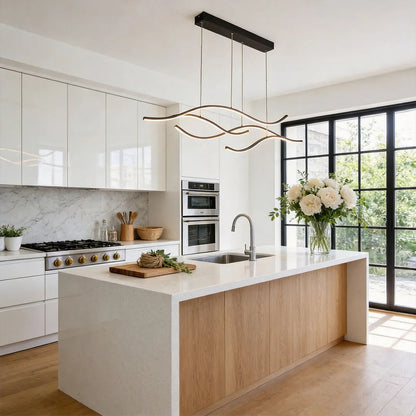 Linear LED Pendant Light for Dining Table