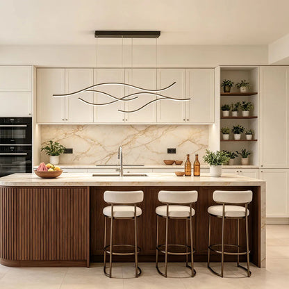 Linear LED Pendant Light for Dining Table