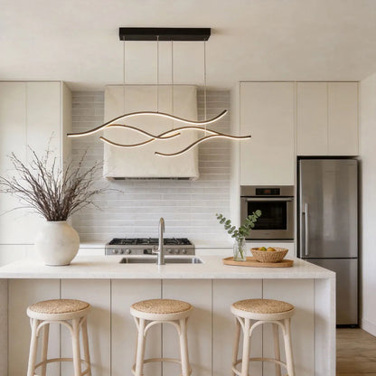 Linear LED Pendant Light for Dining Table