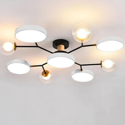 Nature Inspired LED Flush Mount Ceiling Light