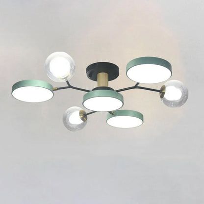 Nature Inspired LED Flush Mount Ceiling Light