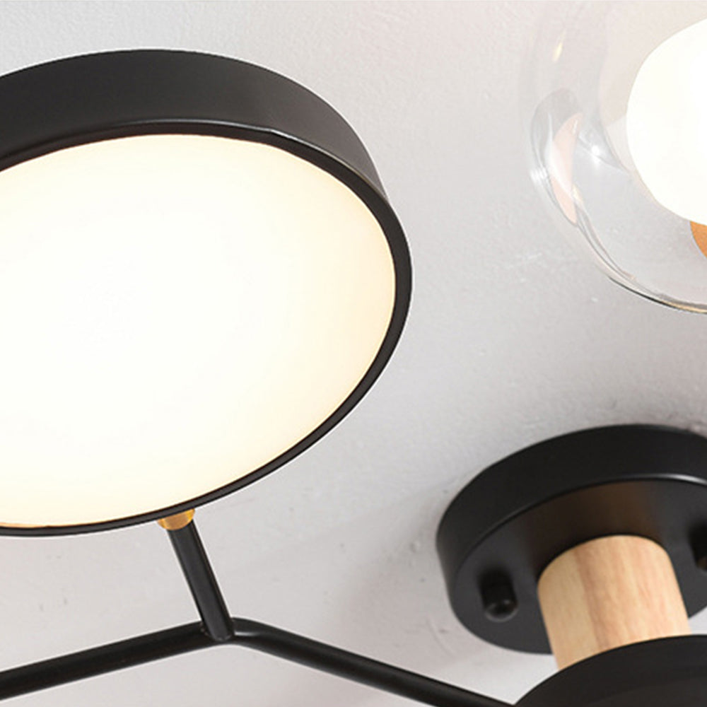 Nature Inspired LED Flush Mount Ceiling Light