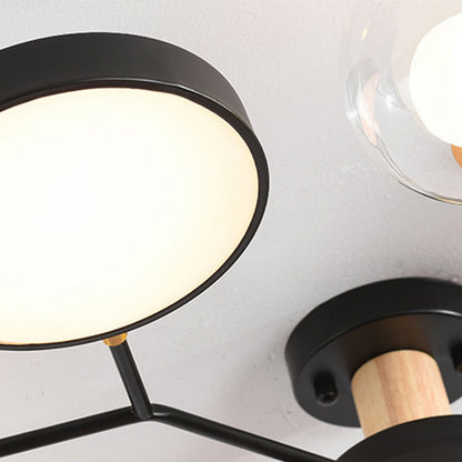 Nature Inspired LED Flush Mount Ceiling Light