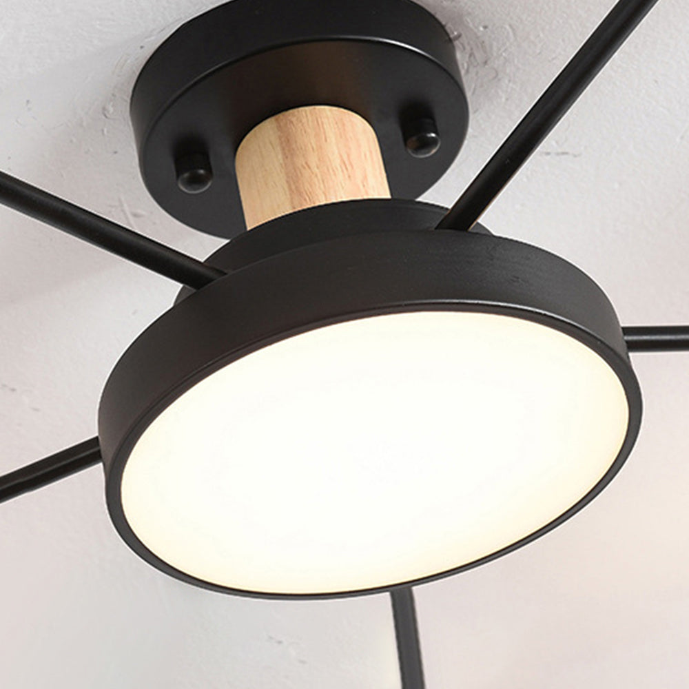 Nature Inspired LED Flush Mount Ceiling Light