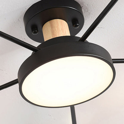 Nature Inspired LED Flush Mount Ceiling Light