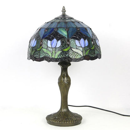 Tiffany-Style Stained Glass Table Lamp