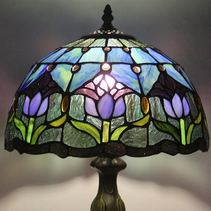Tiffany-Style Stained Glass Table Lamp