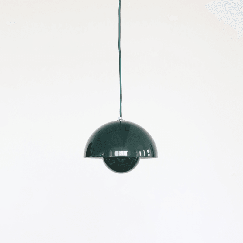 Dome Pendant Light with Floating Globe Diffuser