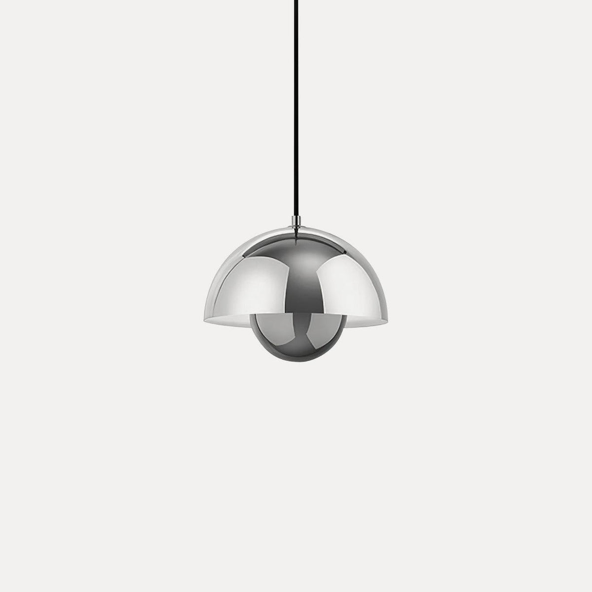 Dome Pendant Light with Floating Globe Diffuser