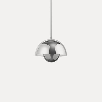 Dome Pendant Light with Floating Globe Diffuser