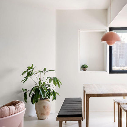 Dome Pendant Light with Floating Globe Diffuser