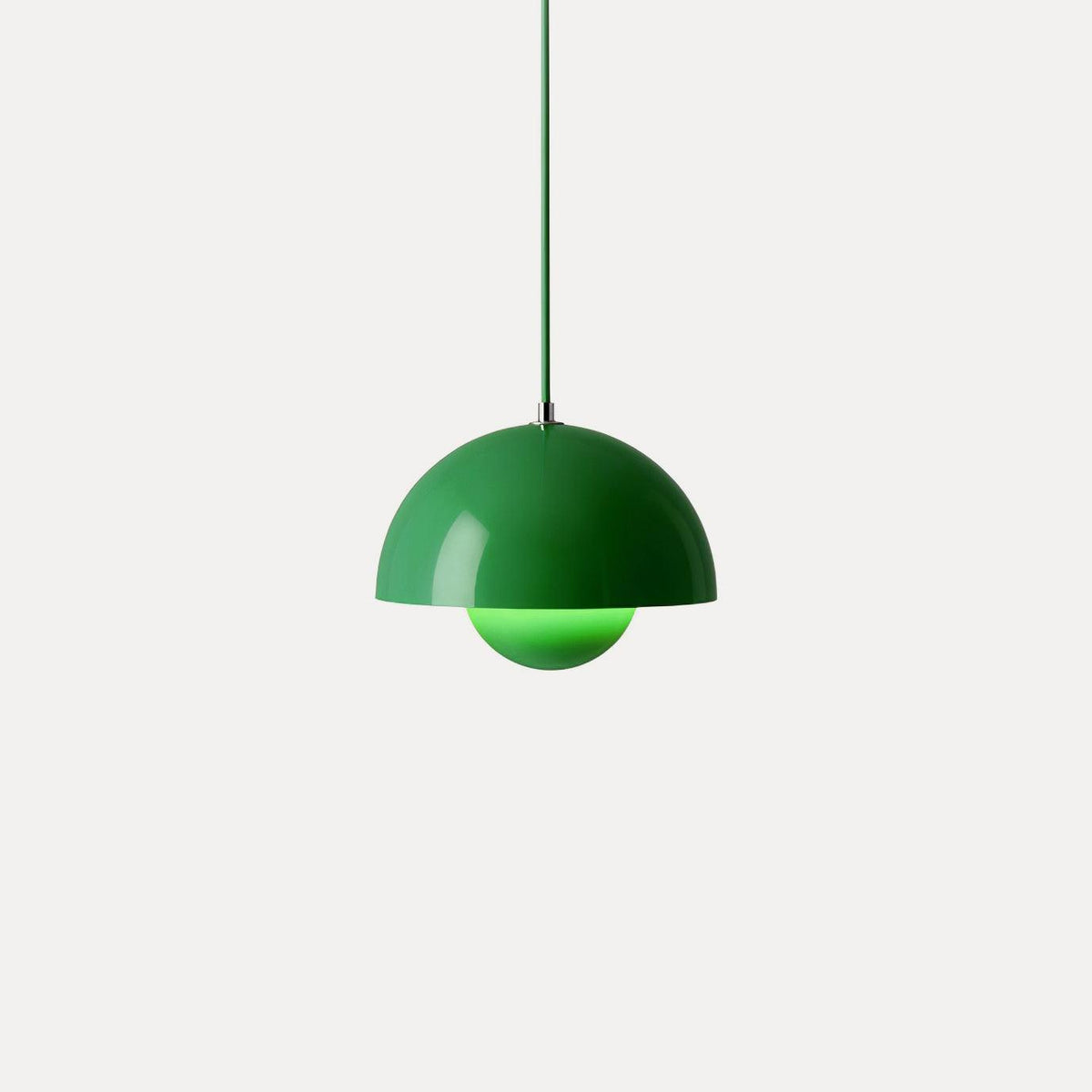 Dome Pendant Light with Floating Globe Diffuser