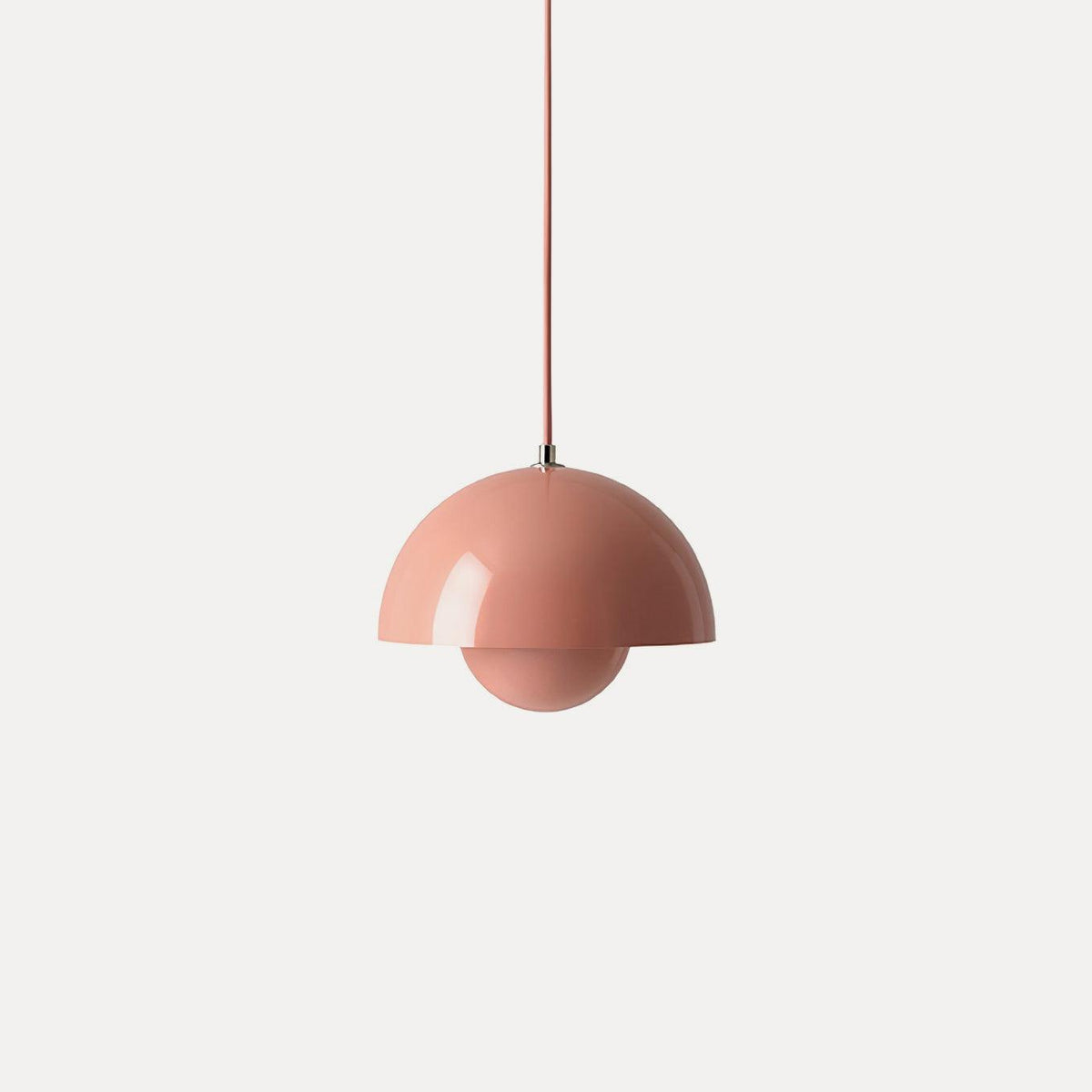 Dome Pendant Light with Floating Globe Diffuser