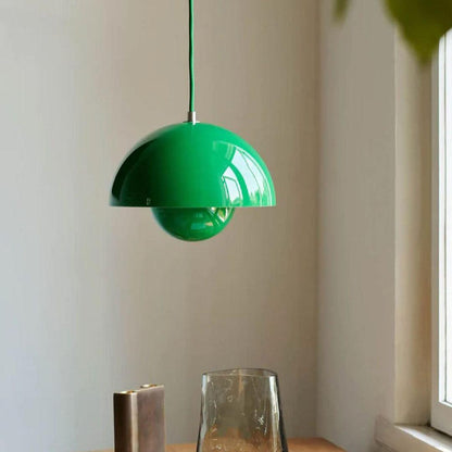 Dome Pendant Light with Floating Globe Diffuser