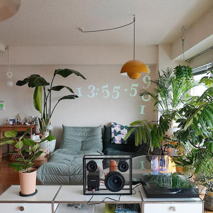 Dome Pendant Light with Floating Globe Diffuser
