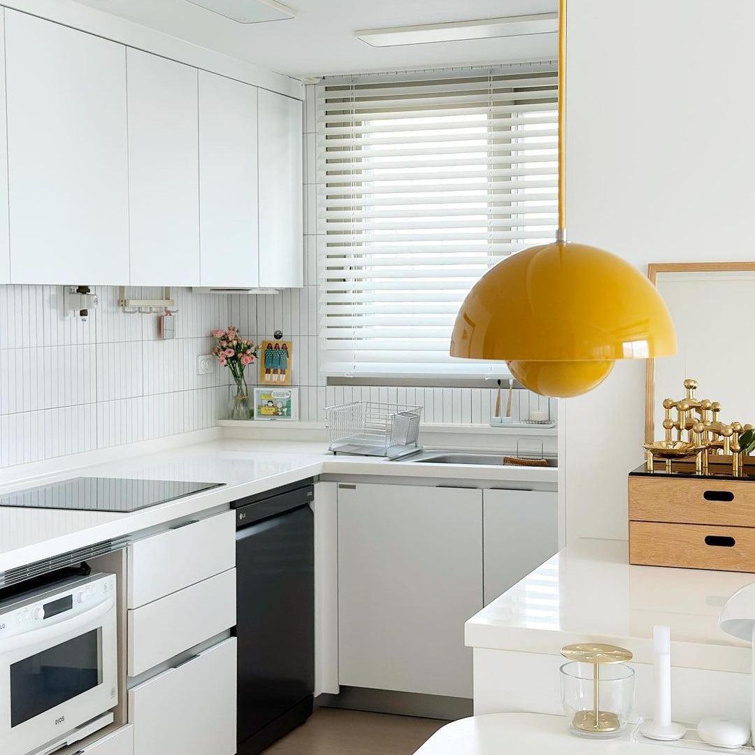 Dome Pendant Light with Floating Globe Diffuser