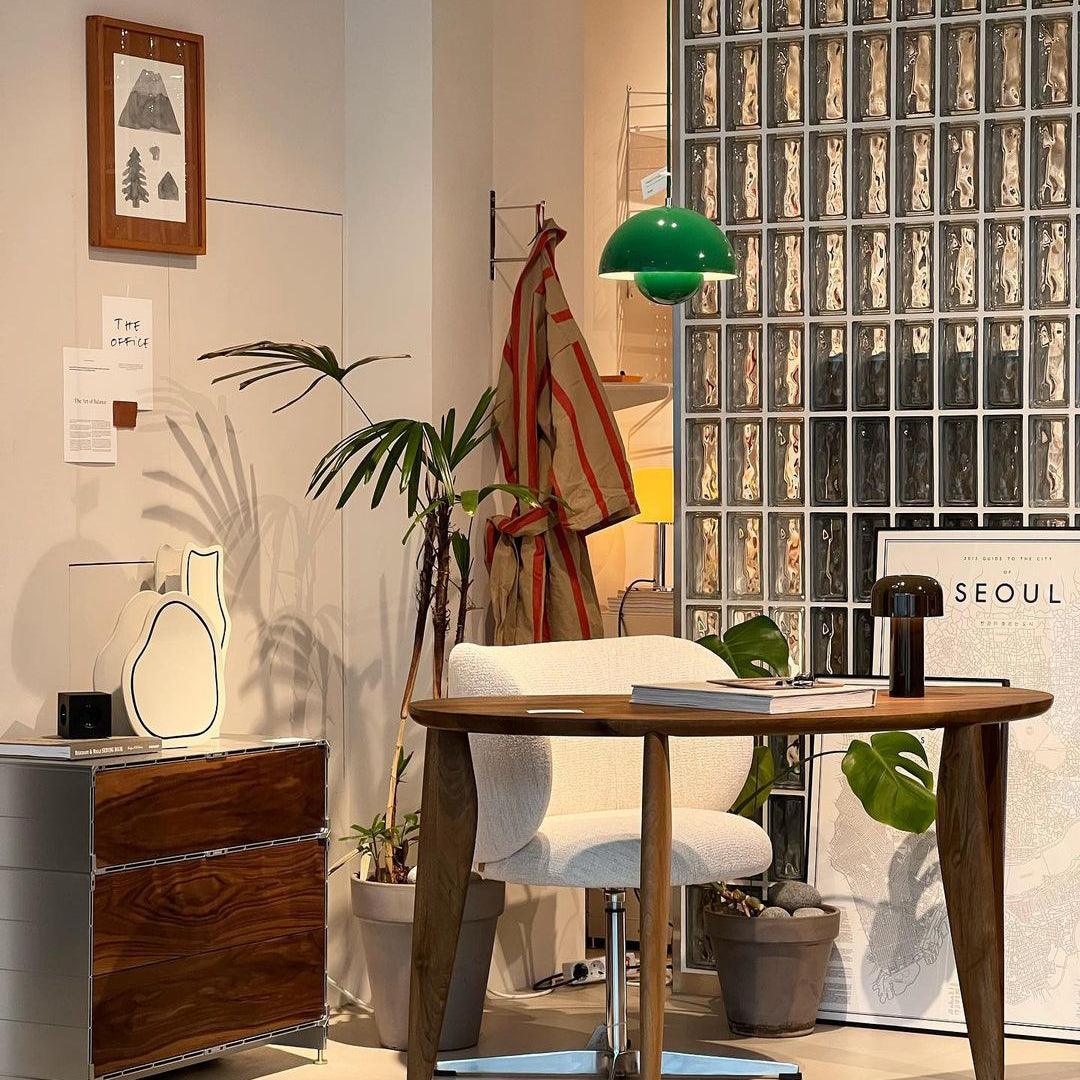 Dome Pendant Light with Floating Globe Diffuser