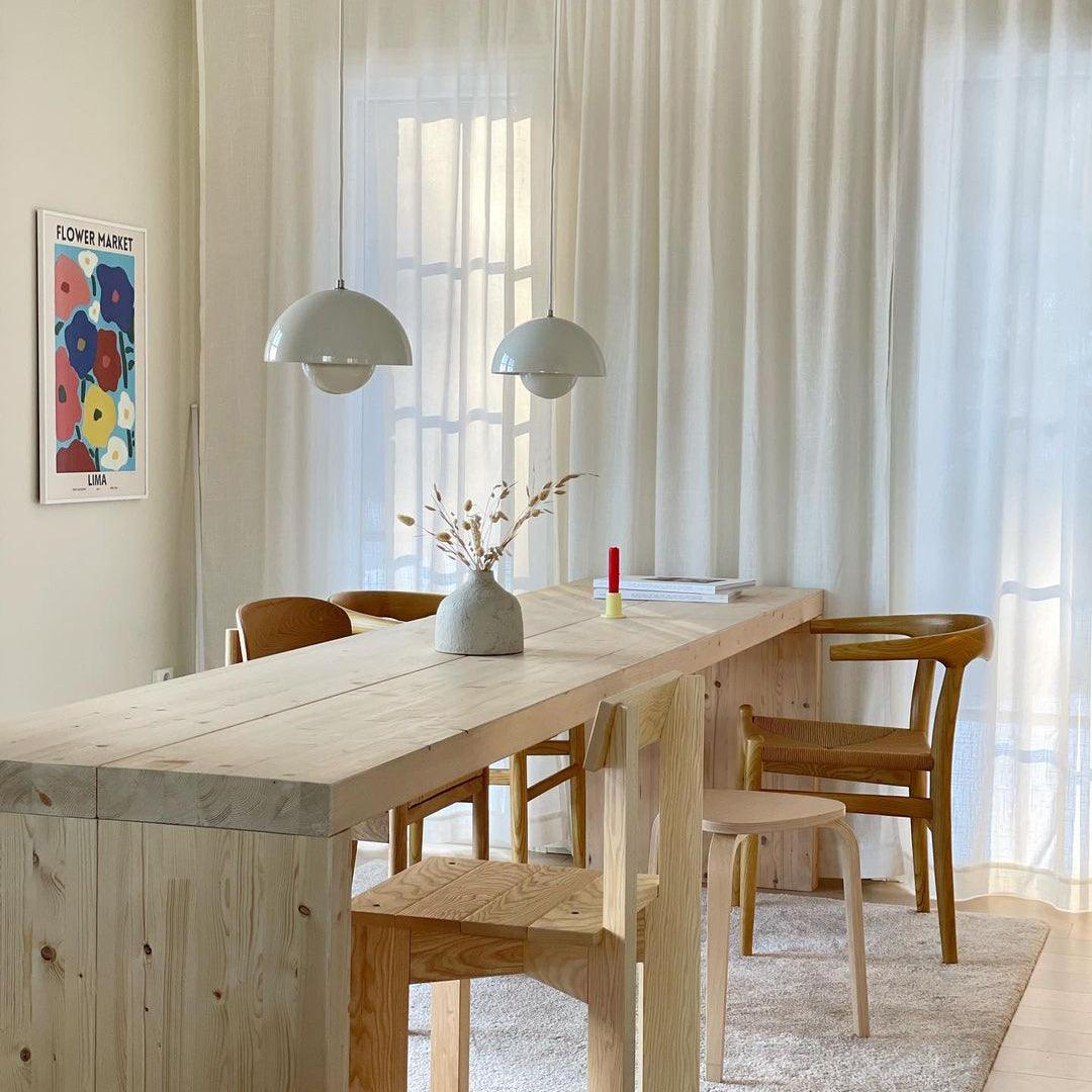 Dome Pendant Light with Floating Globe Diffuser