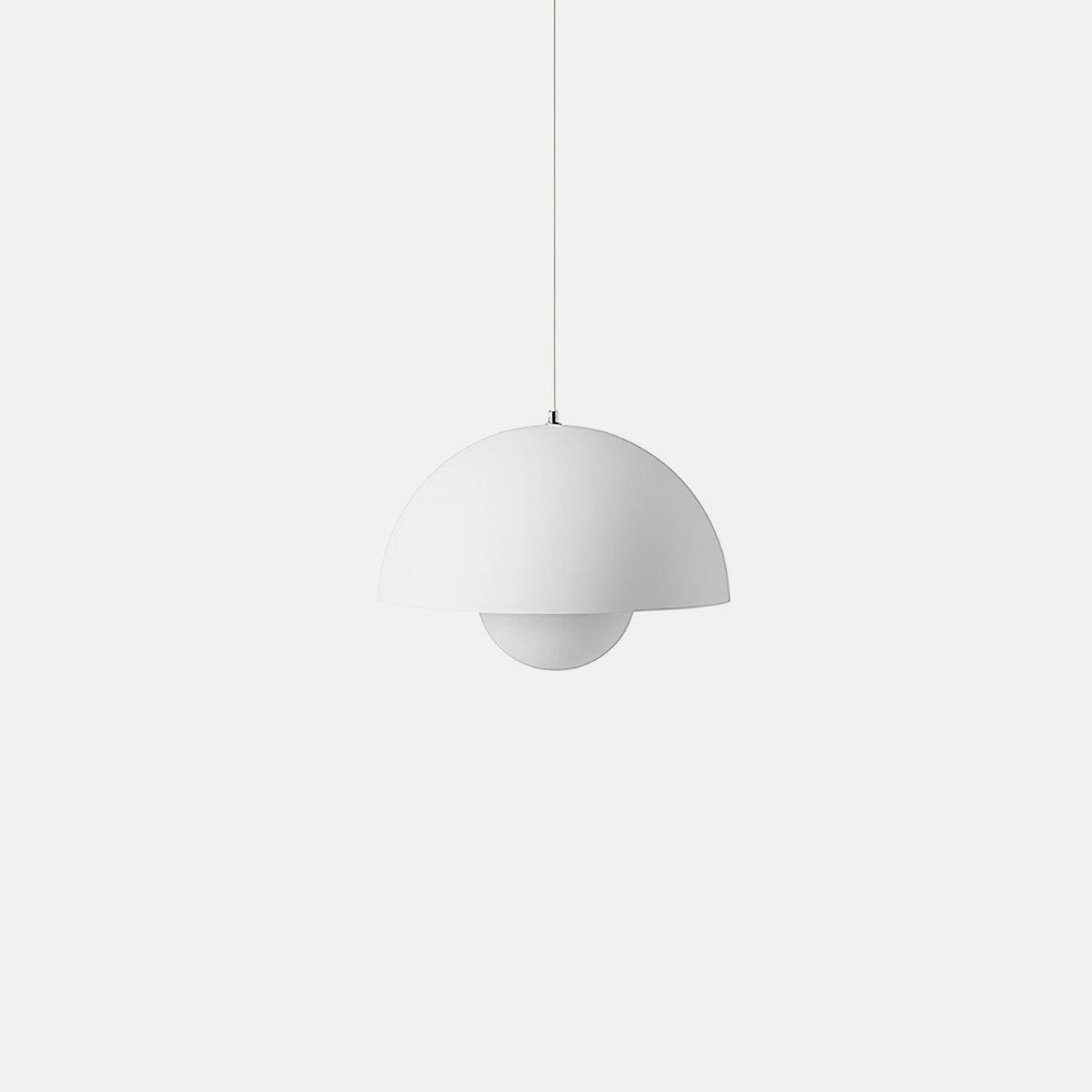 Dome Pendant Light with Floating Globe Diffuser