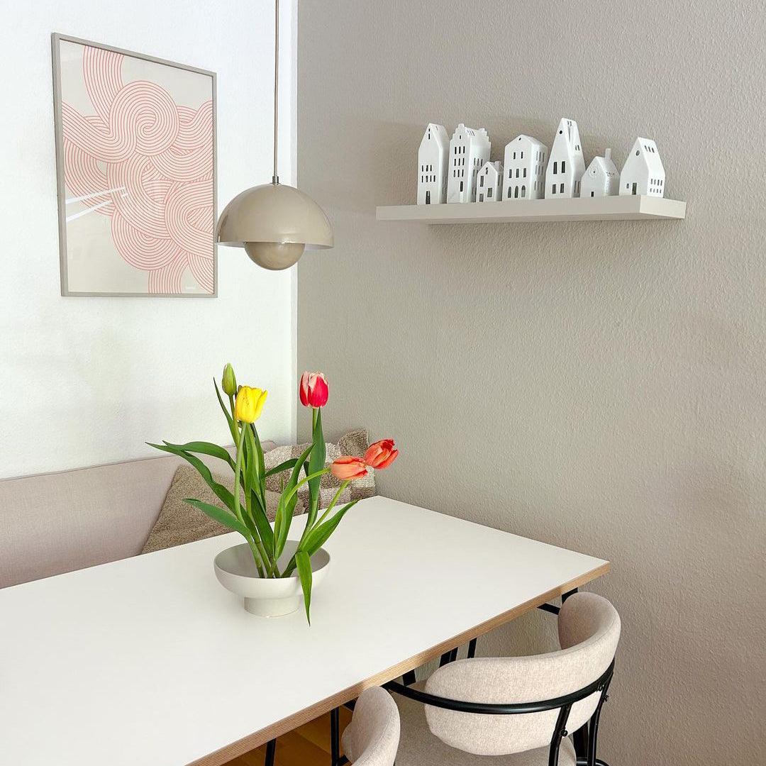 Dome Pendant Light with Floating Globe Diffuser