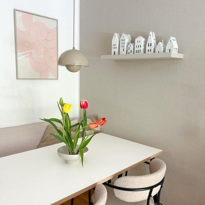 Dome Pendant Light with Floating Globe Diffuser