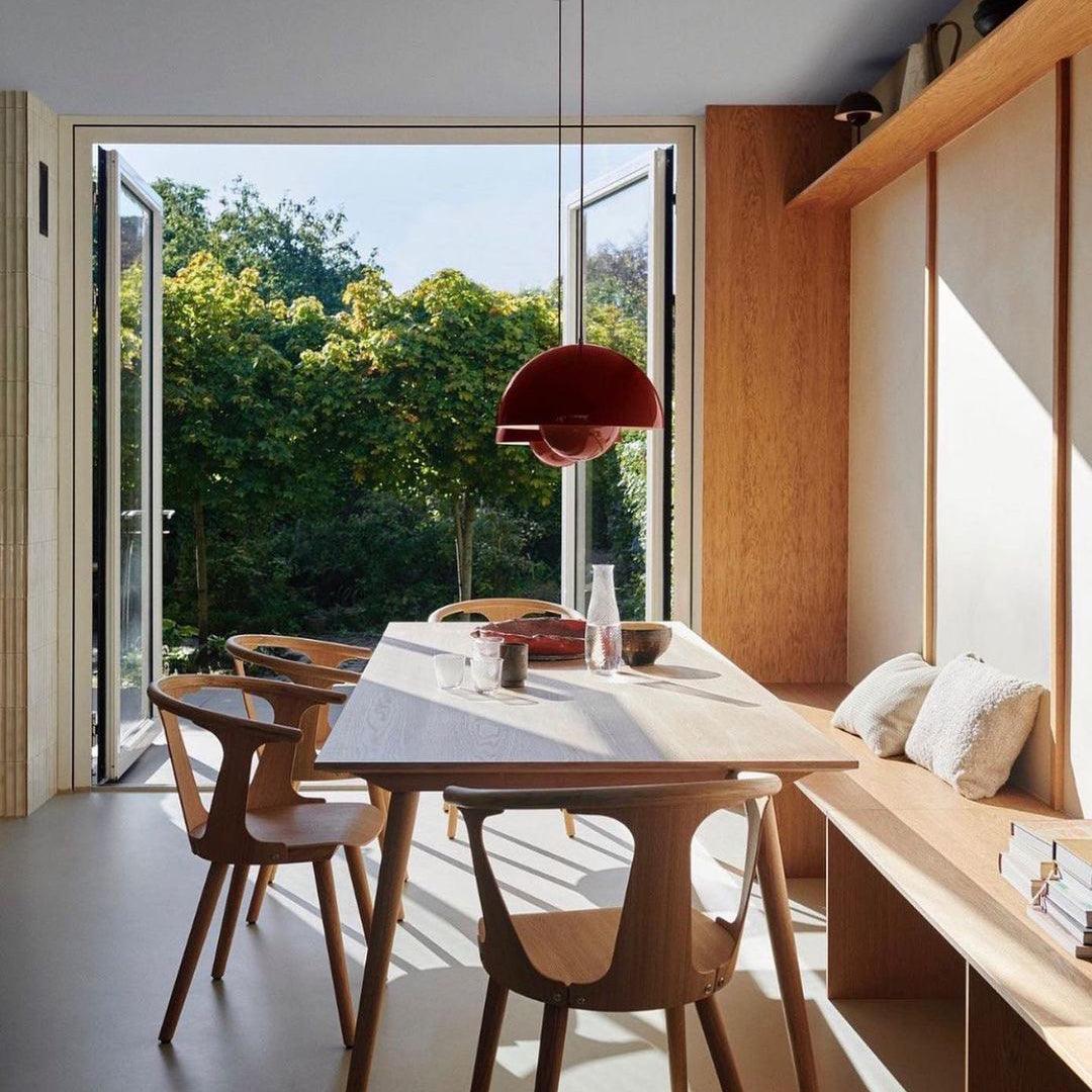 Dome Pendant Light with Floating Globe Diffuser