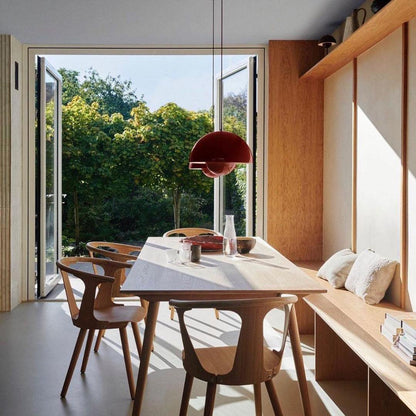 Dome Pendant Light with Floating Globe Diffuser