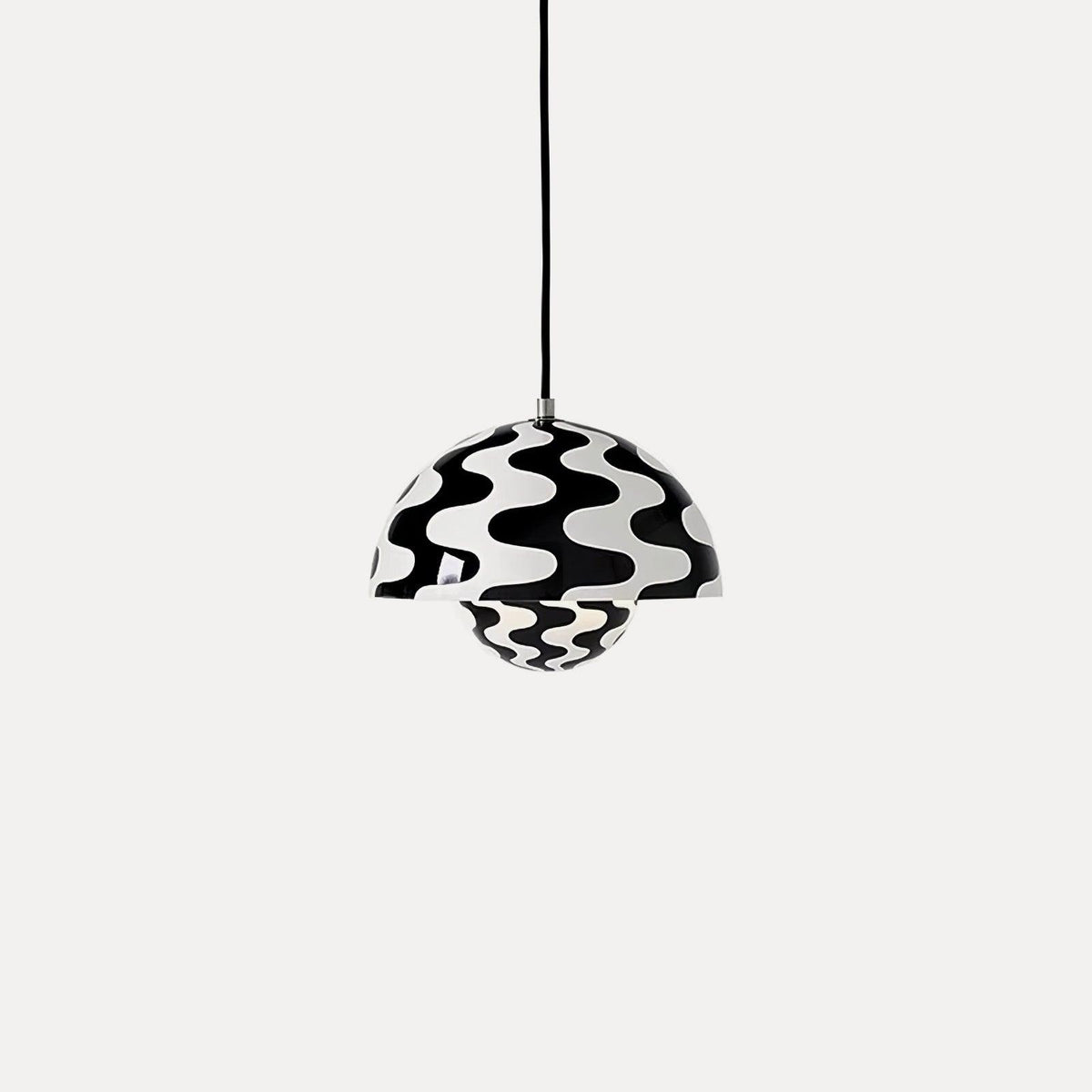 Dome Pendant Light with Floating Globe Diffuser