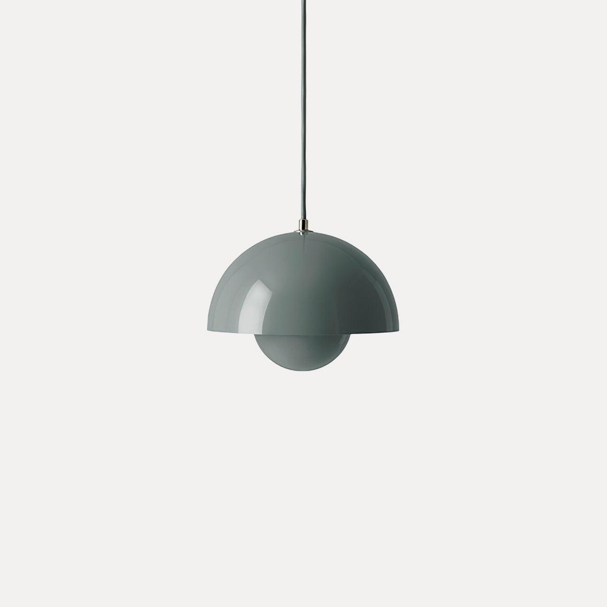 Dome Pendant Light with Floating Globe Diffuser