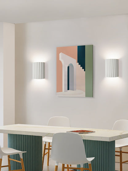 Modern Resin Wall Light with G9 LED Bulb