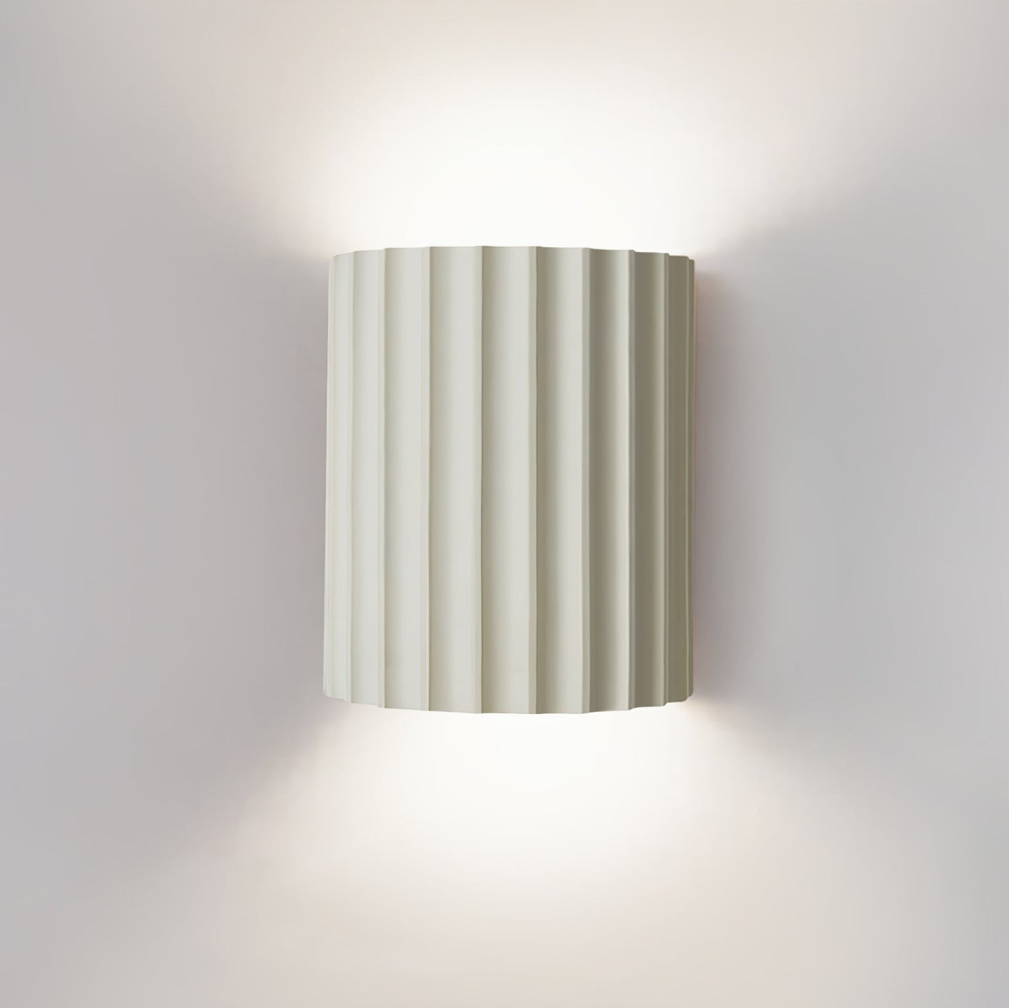 Modern Resin Wall Light with G9 LED Bulb