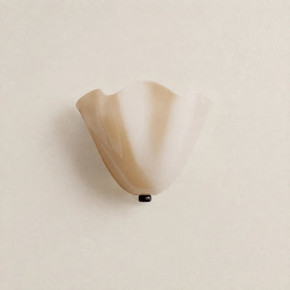 Sculptural Folded Glass Wall Sconce