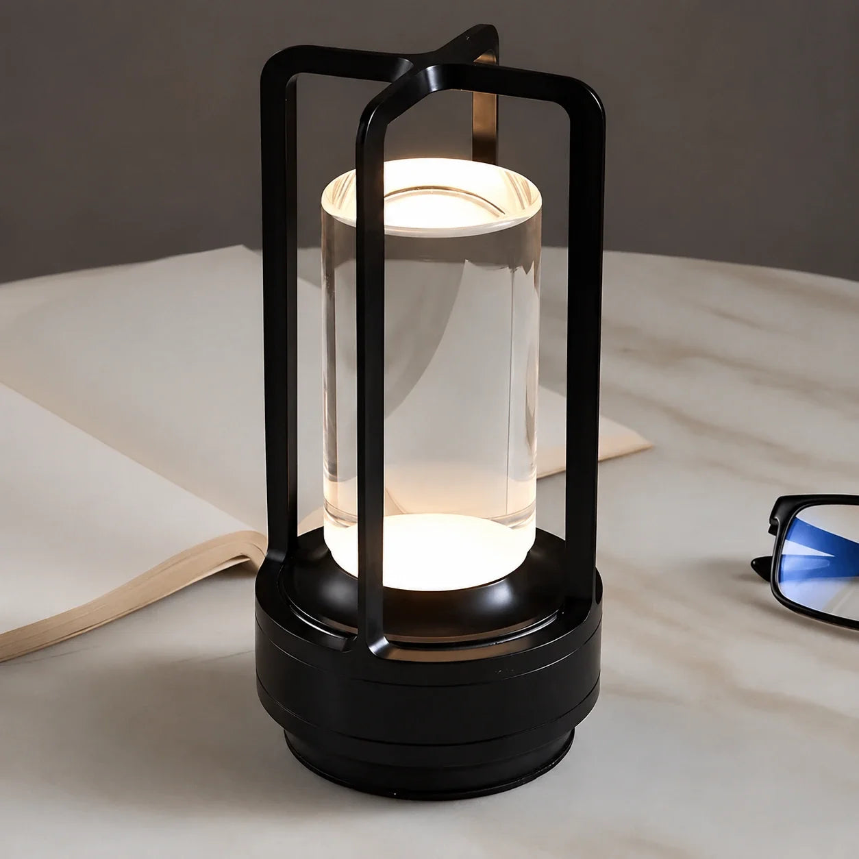 Rechargeable LED Lantern Table Lamp