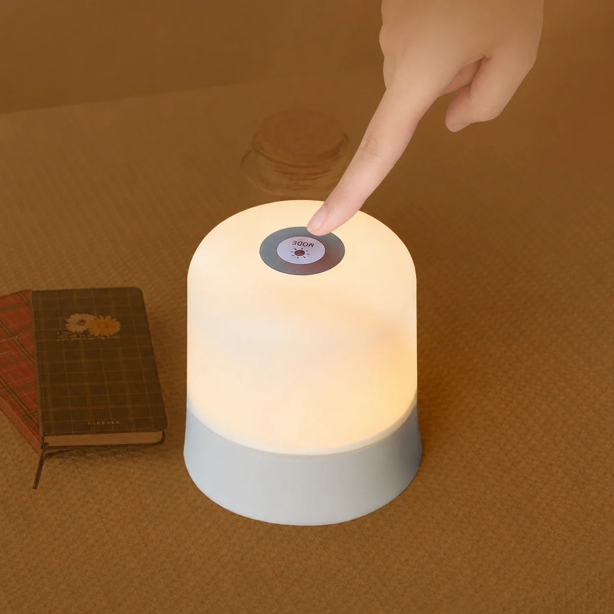 Portable Touch-Dimming LED Table Lamp