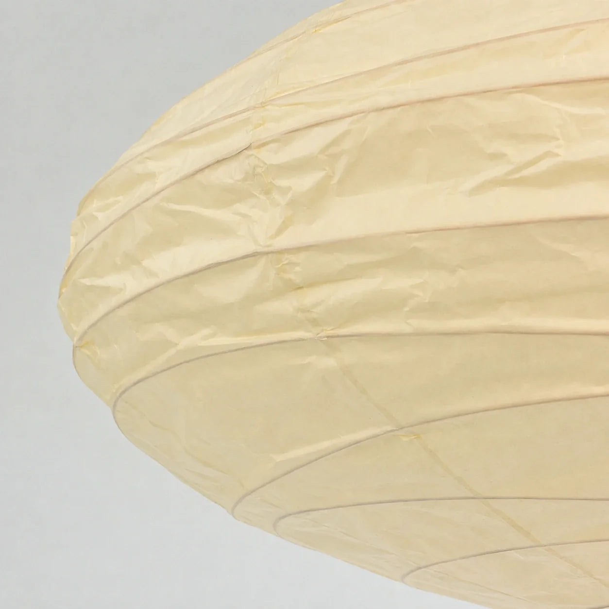 Japanese Oval Xuan Paper Pendant Light