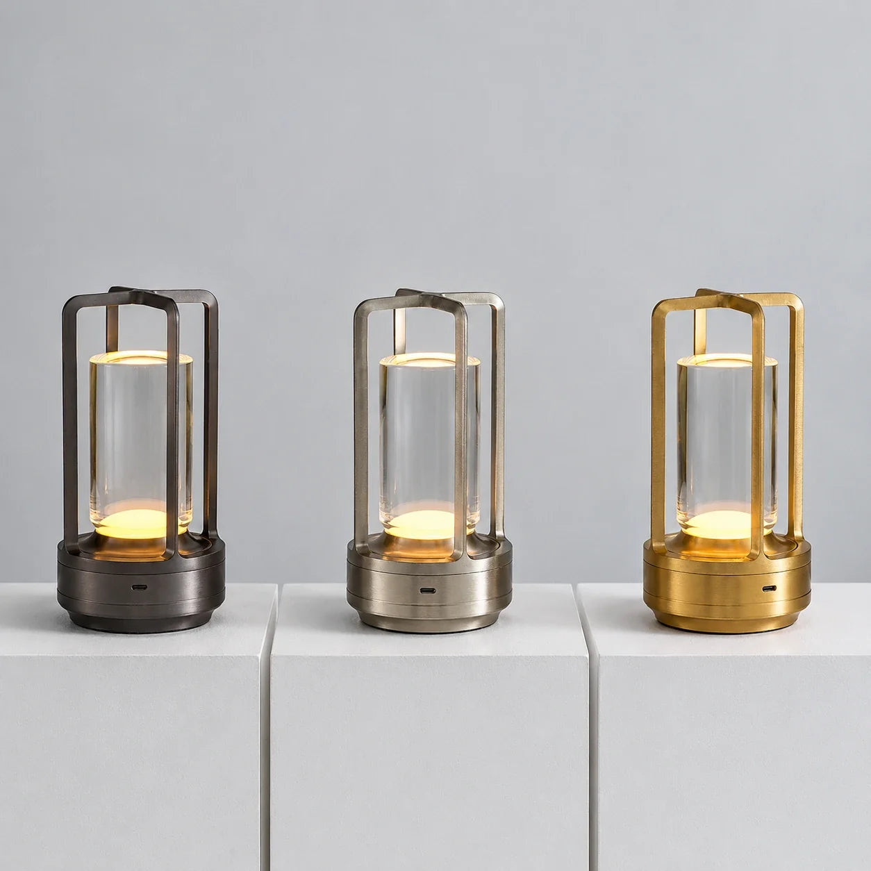 Rechargeable LED Lantern Table Lamp
