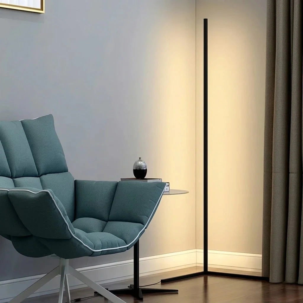 Dimmable Tricolour LED Floor Lamp with Remote Control