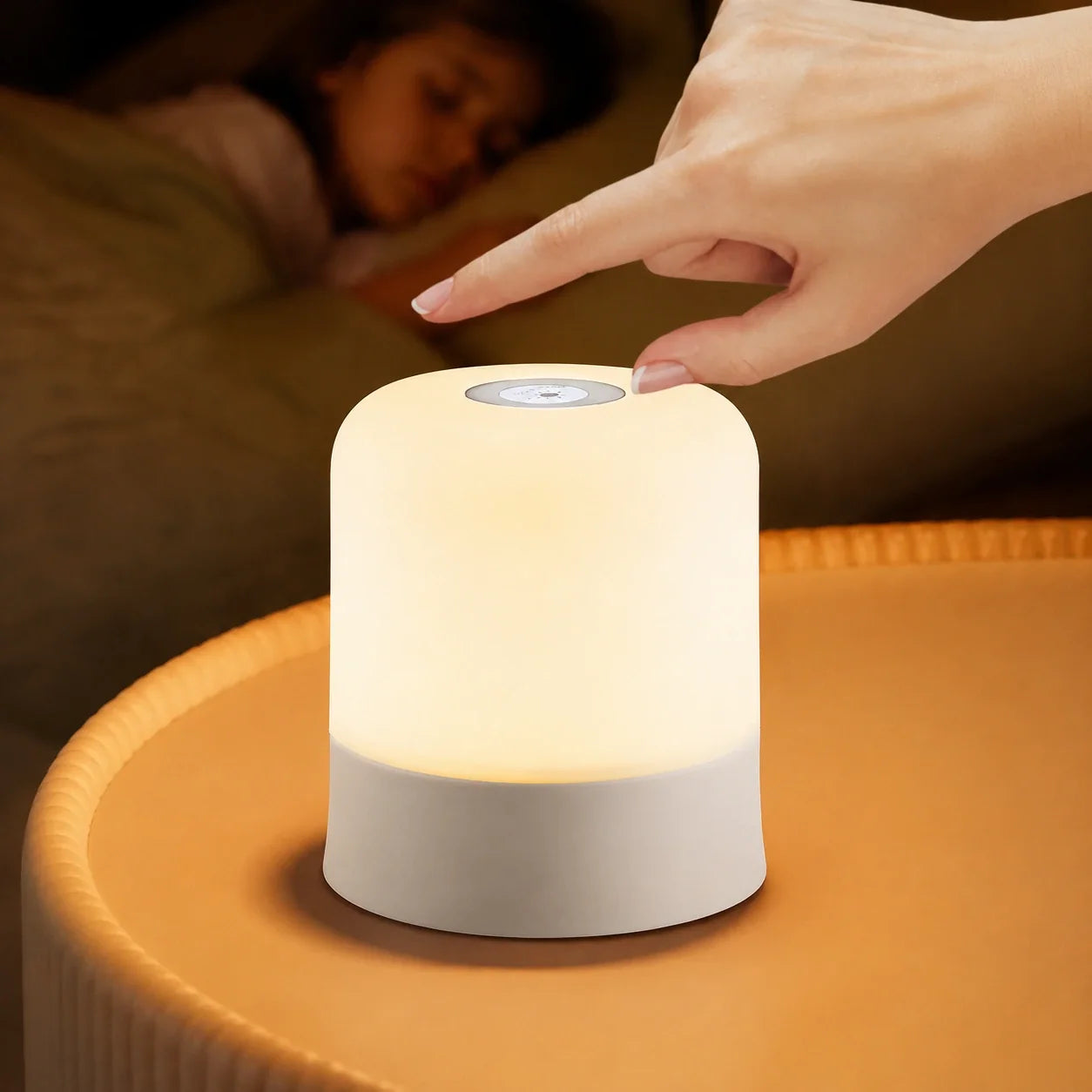Portable Touch-Dimming LED Table Lamp