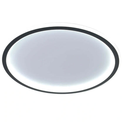 Round Scandi Aluminium LED Ceiling Light