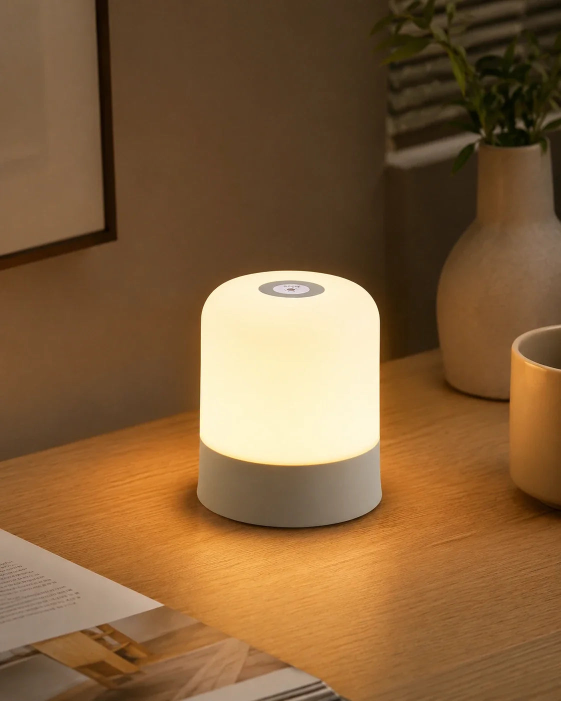 Portable Touch-Dimming LED Table Lamp