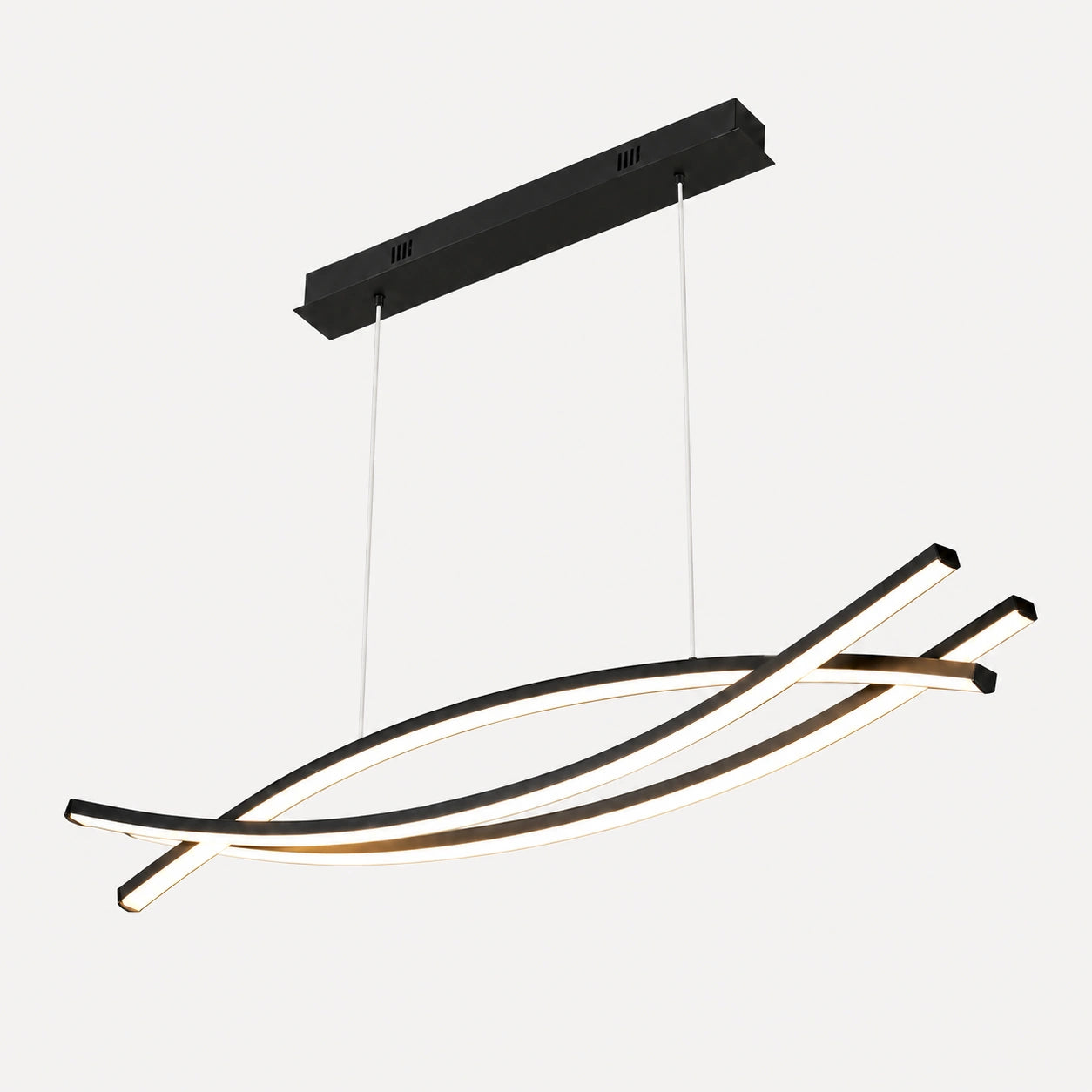 Modern LED Pendant Light, Adjustable Height