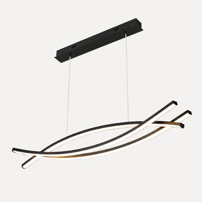 Modern LED Pendant Light, Adjustable Height