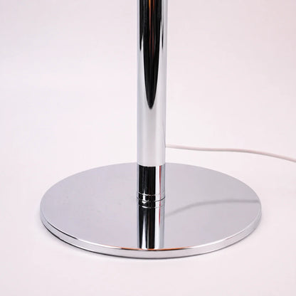 Retro Double-Dome Glass Table Lamp with Stepless Dimming