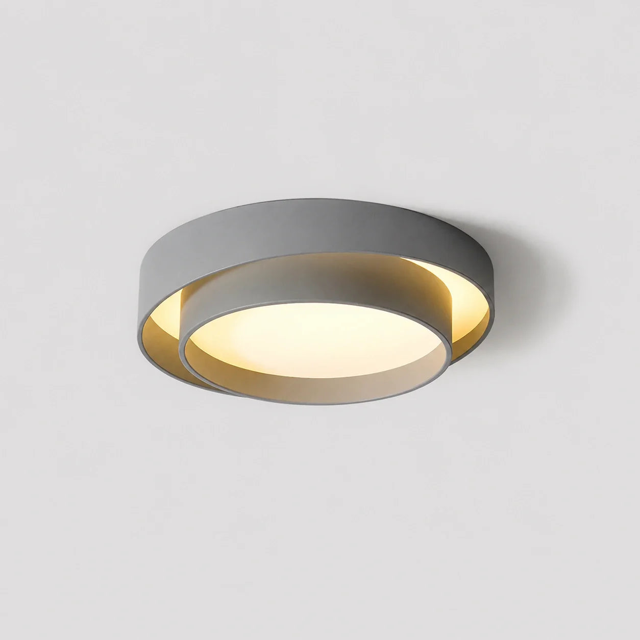Modern Concentric Ring LED Flush Mount Ceiling Light
