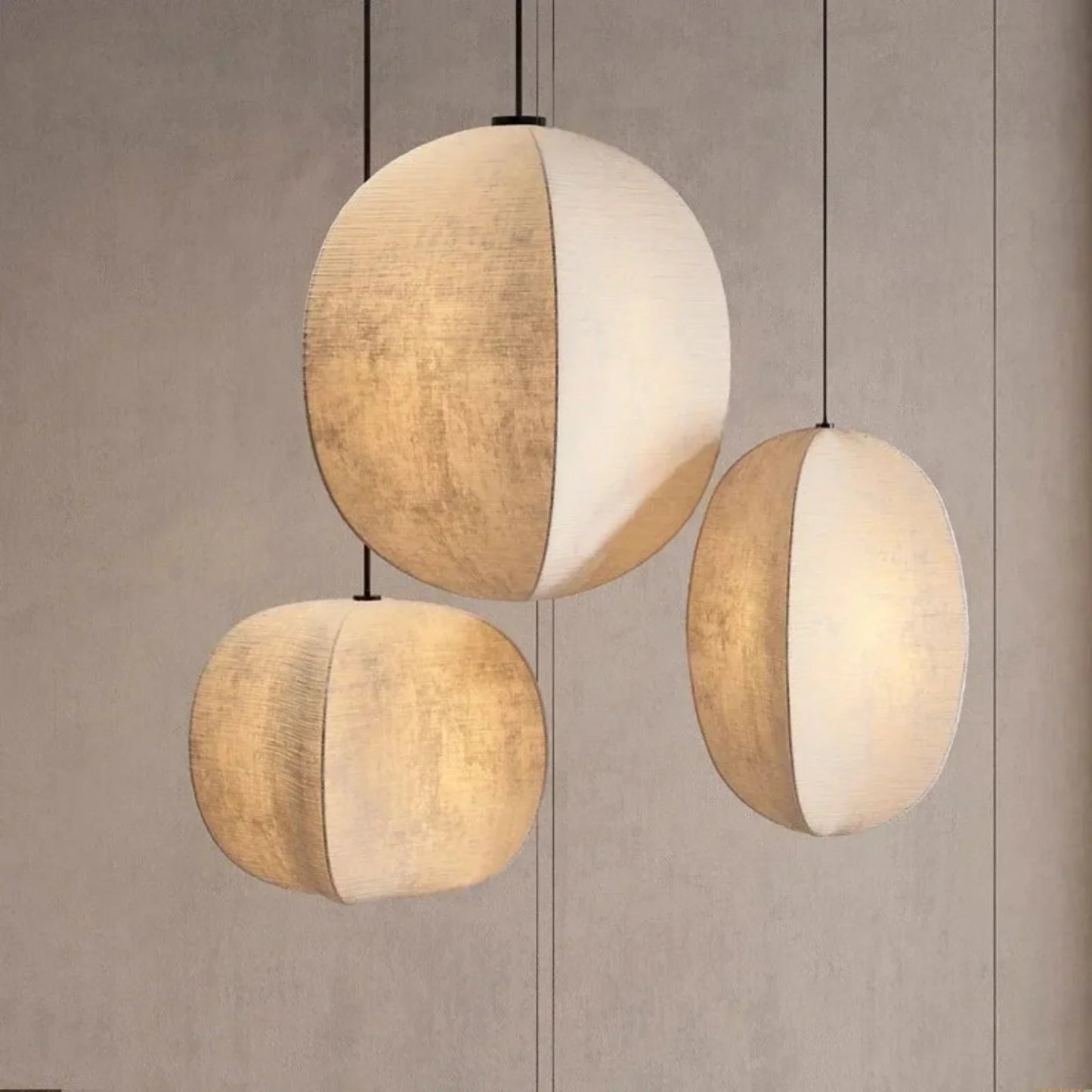 Wabi Sabi Silk LED Pendant Light