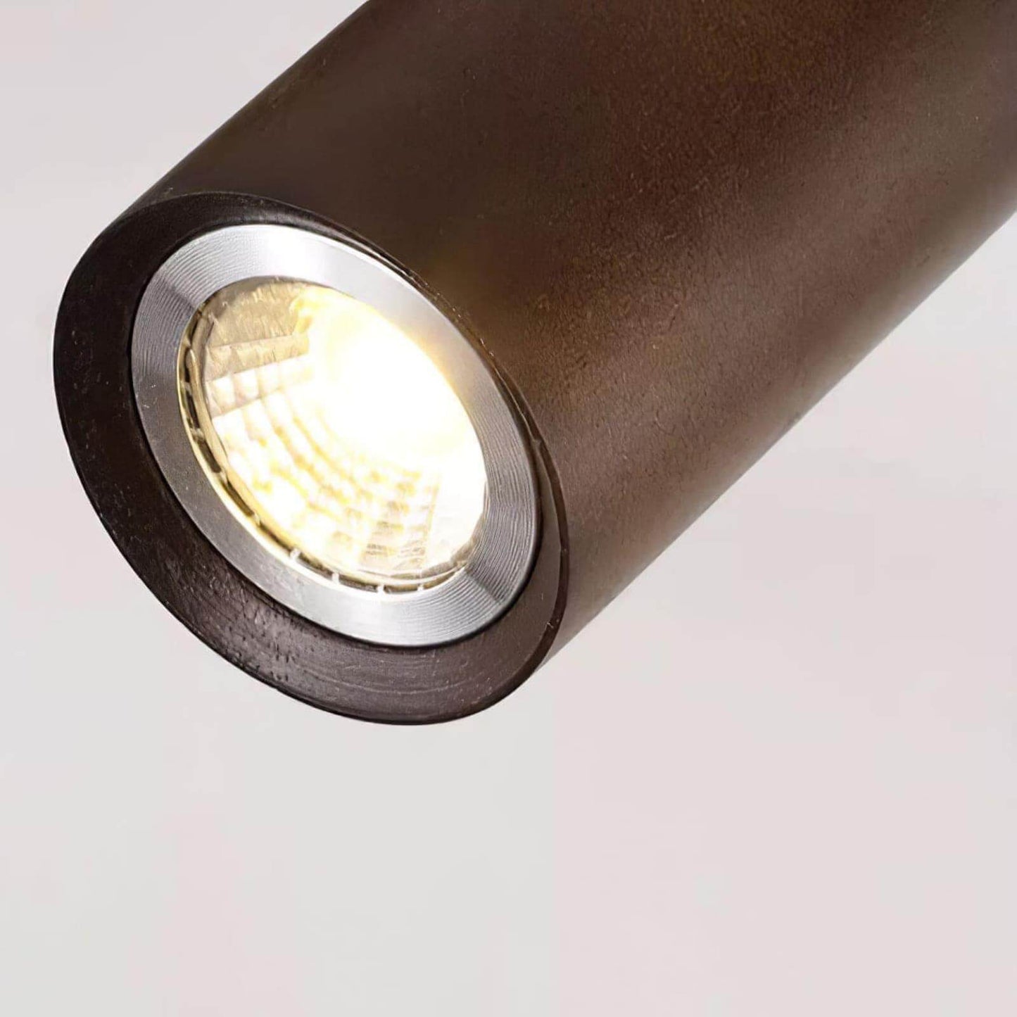 Wooden Ceiling Light with Rotatable Spotlights