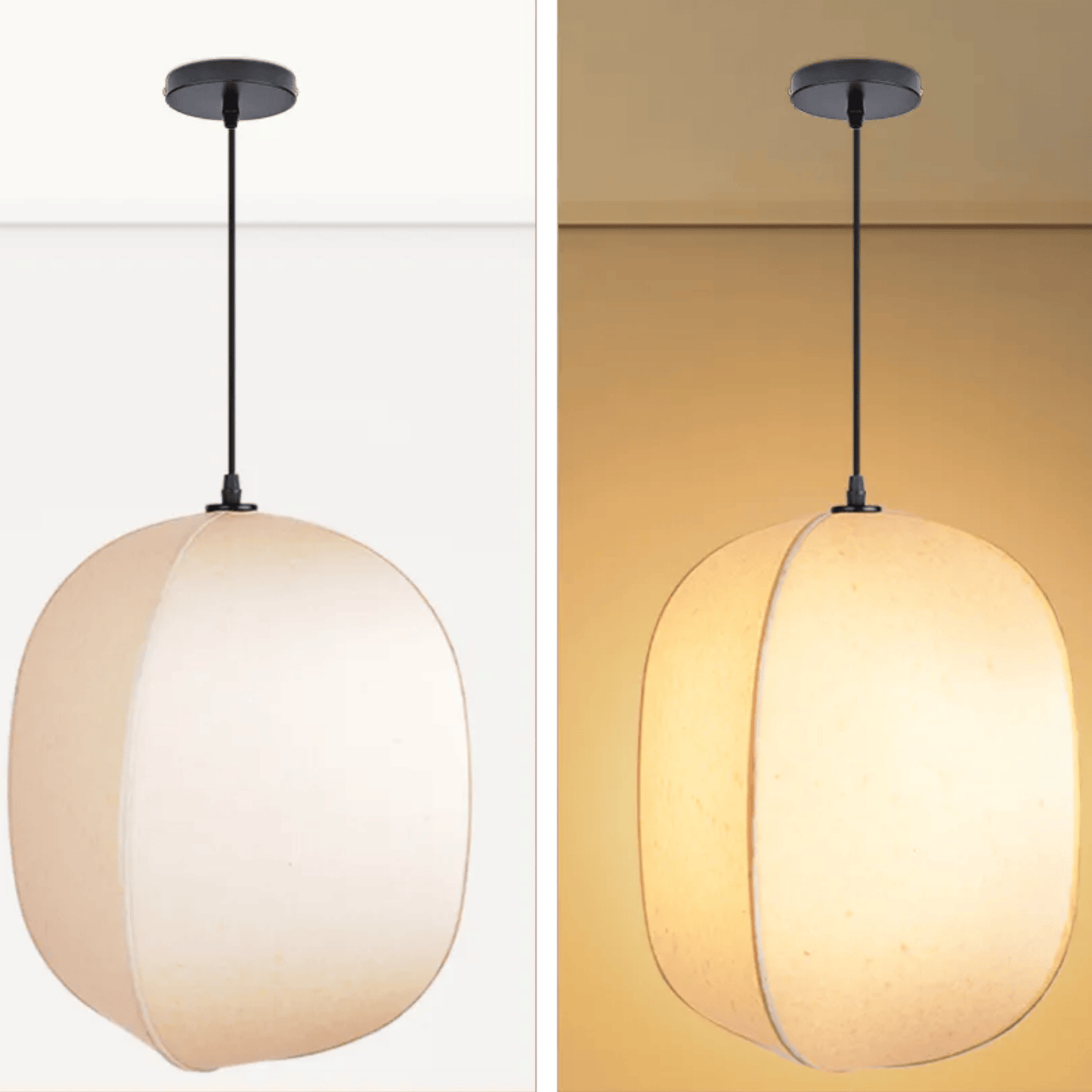 Wabi Sabi Silk LED Pendant Light