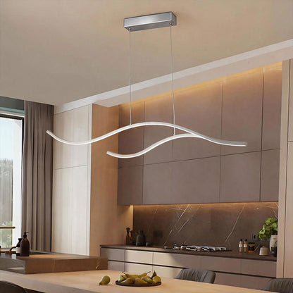 Linear LED Pendant Light for Dining Table