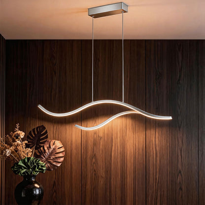 Linear LED Pendant Light for Dining Table