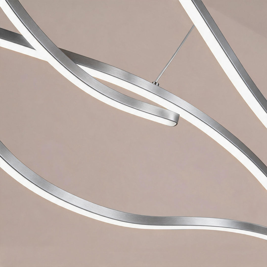 Linear LED Pendant Light for Dining Table